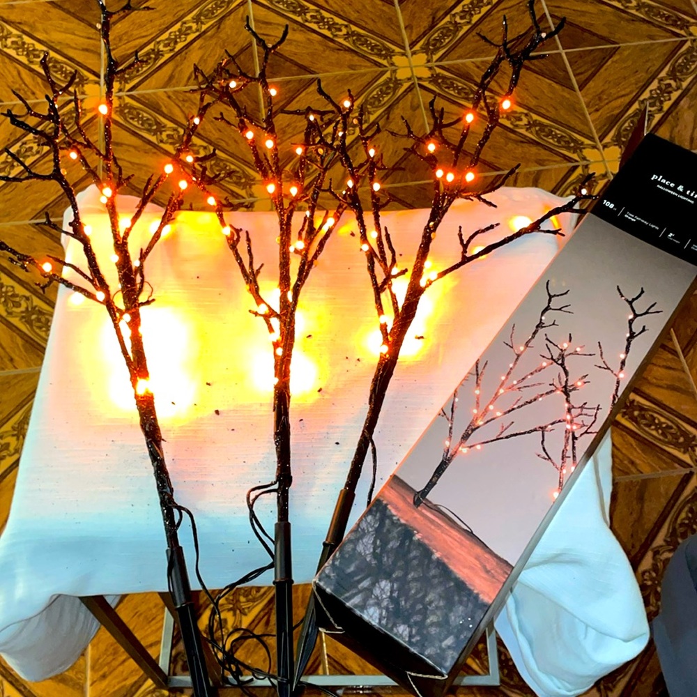 Place and Time Halloween Trees